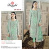 R 601 Nx By Ramsha Embroidery Georgette Pakistani Suits Wholesale Shop In Surat